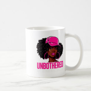 Taza De Café Imperturbable Por Almas Negativas Afro Queen Sy Mu