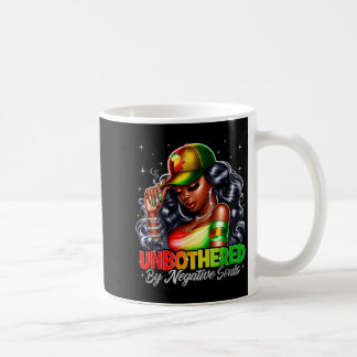 Taza De Café Imperturbable Por Almas Negativas Mujer Negra Homb