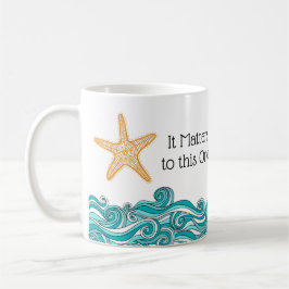 Taza De Café Importa a esta una estrella de mar