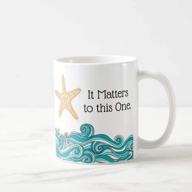 Taza De Café Importa a esta una estrella de mar (Derecha)