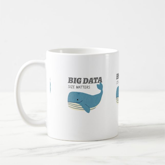 Taza De Café Importancia del tamaño de Big Data (Izquierda)