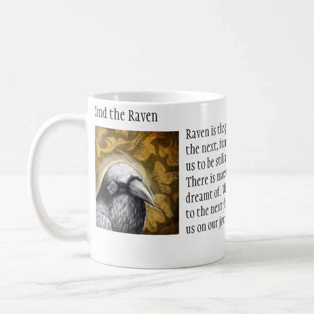 Taza De Café Importe del cuervo (Izquierda)