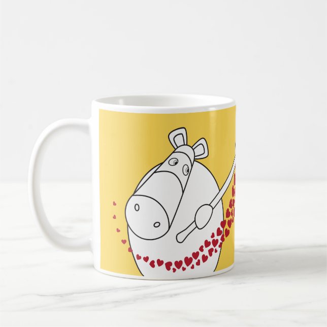 Taza De Café Impossimals® puro - amarillo delicioso (Izquierda)