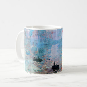 Taza De Café Impresión, amanecer de Claude Monet