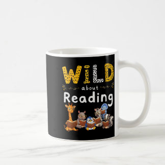 Taza De Café Impresión animal lee un personaje de libro niños s