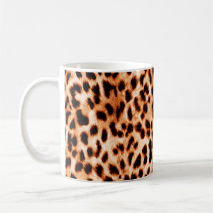 Taza De Café Impresión animal sin foco Hermosa acuarela manchad