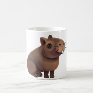 Taza De Café Impresión Cute Capybara.
