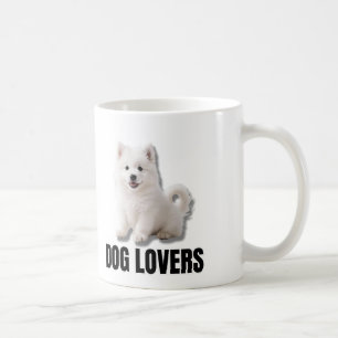 Taza De Café Impresión de Amantes de Perros Cachorros Samoyedo 