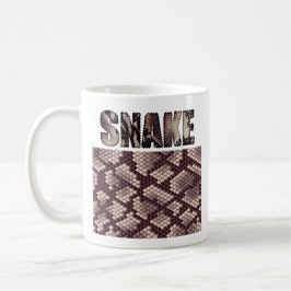 Taza De Café Impresión de animales de serpiente Fuzzy Express®