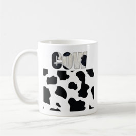 Taza De Café Impresión de animales de vaca difusa Express®