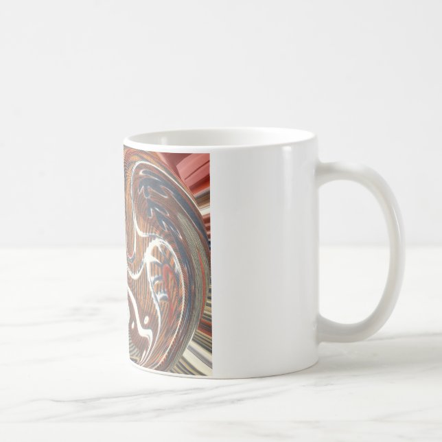 Taza De Café Impresión de arte abstracto africano (Derecha)