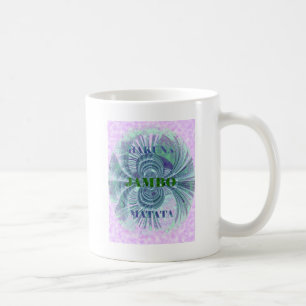Taza De Café Impresión de arte Aurora Matata