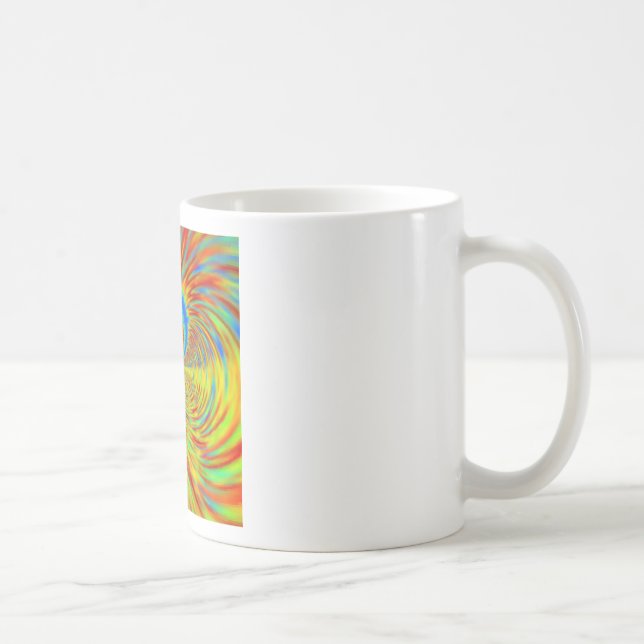 Taza De Café Impresión de arte colorida en Kaleidoscope (Derecha)