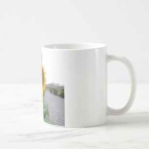 Taza De Café Impresión de arte de girasol