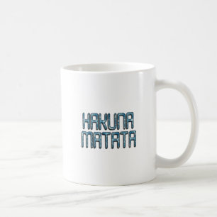 Taza De Café Impresión de arte de Hakuna Matata 3D