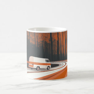 Taza De Café Impresión de arte de pared de coches americanos cl