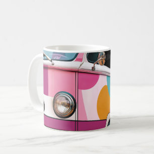 Taza De Café Impresión de arte de pared de coches americanos cl