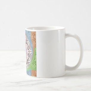 Taza De Café Impresión de arte improvisado en África