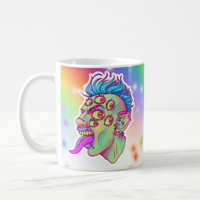 Taza De Café Impresión de arte Neon Demon (Izquierda)