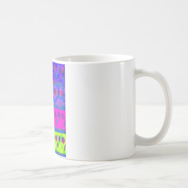 Taza De Café Impresión de arte vibrante con motivación "Come Lo (Derecha)