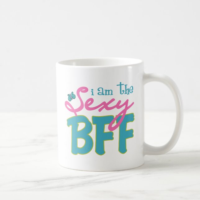 Taza De Café Impresión de BFF (Derecha)