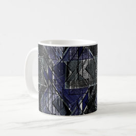 Taza De Café Impresión de grifo geométrico