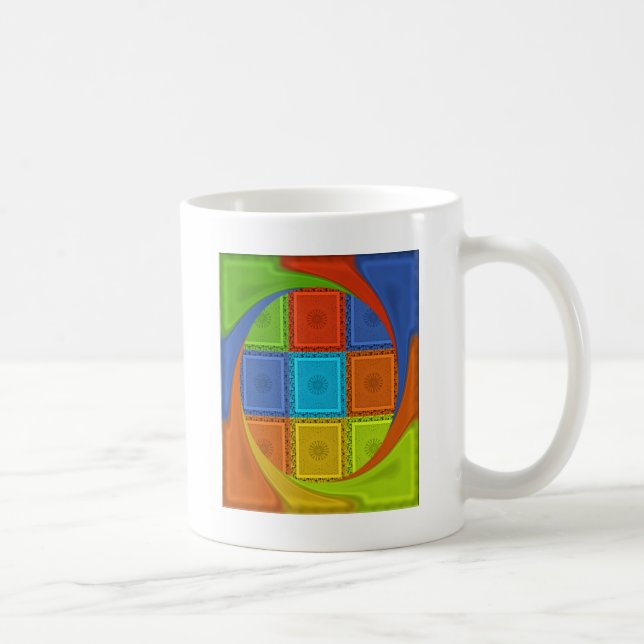 Taza De Café Impresión de imágenes en blanco y negro (Derecha)