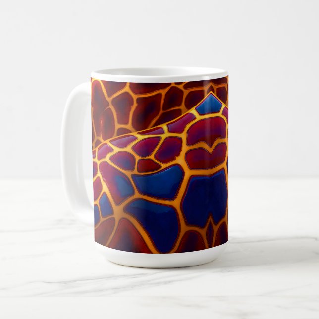 Taza De Café Impresión de jirafa en negrita (Anverso izquierdo)