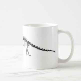Taza De Café Impresión de la antigüedad del dinosaurio del