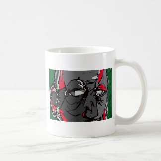 Taza De Café Impresión de la cara del arte