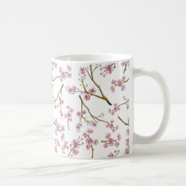 Taza De Café Impresión de la flor de cerezo de Sakura