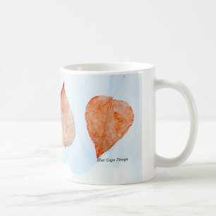 Taza De Café Impresión de la hoja