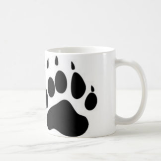 Taza De Café Impresión de la pata de oso