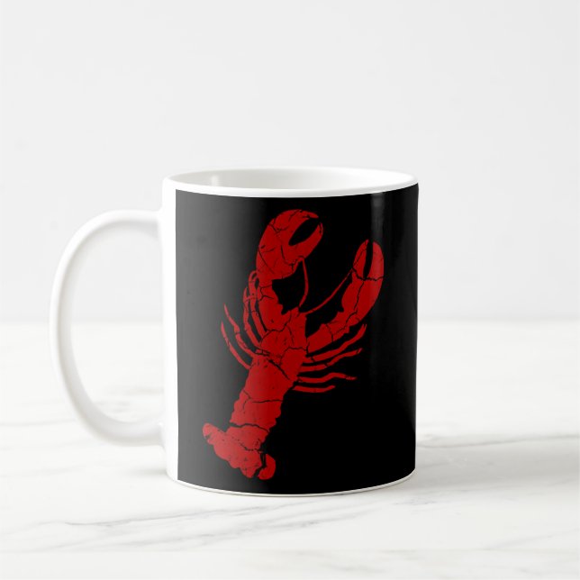 Taza De Café Impresión de langosta - Lobster (Izquierda)