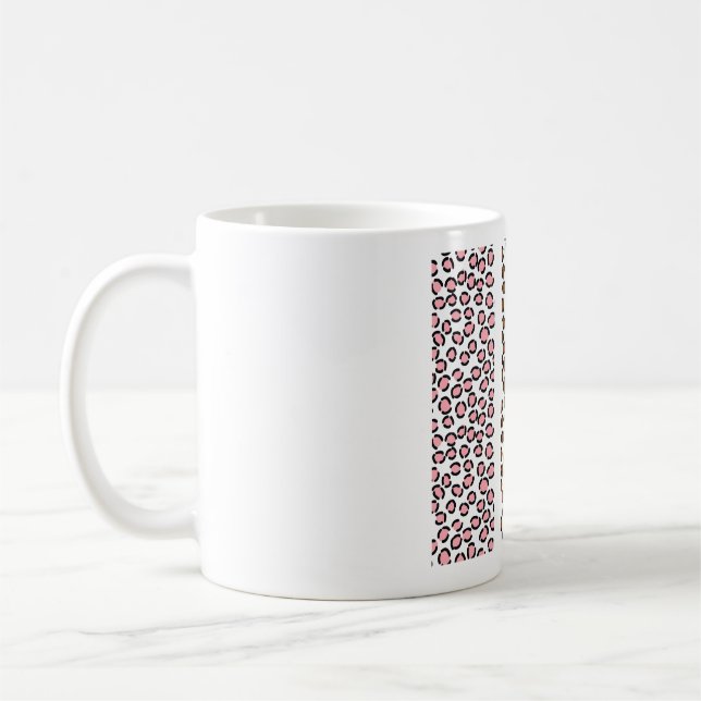 Taza De Café Impresión de leopardo (Izquierda)