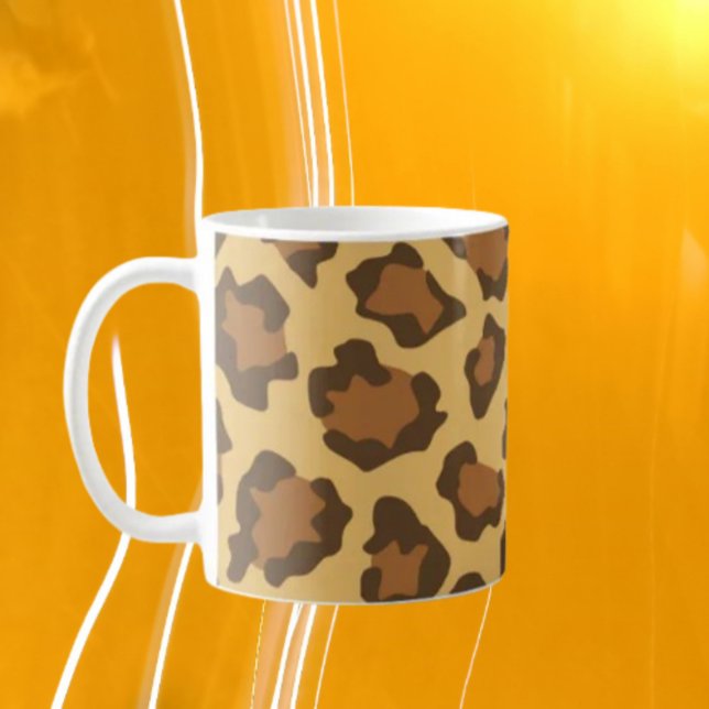 Taza De Café Impresión de leopardo (Subido por el creador)