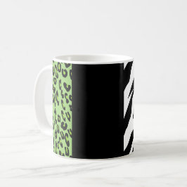 Taza De Café Impresión de leopardo, impresión de cebra, impresi