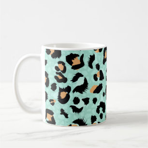 Taza De Café Impresión de leopardo, patrón animal