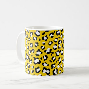 Taza De Café Impresión de leopardo, puntos de leopardo, leopard