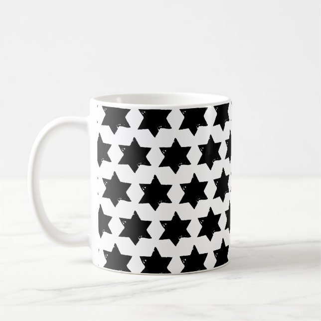 Taza De Café Impresión de papa de estrella para navidades (Izquierda)