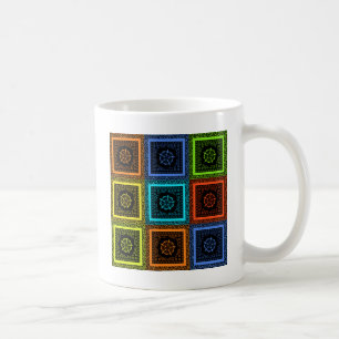 Taza De Café Impresión de patrones africanos controlados