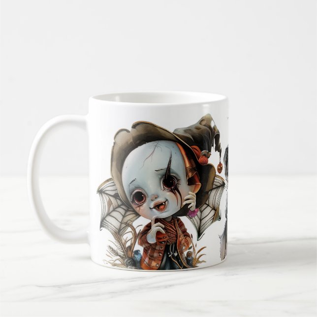 Taza De Café Impresión digital de la serie 2 de Halloween (Izquierda)