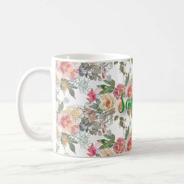 Taza De Café Impresión en todo el personalizable de la barra de (Izquierda)