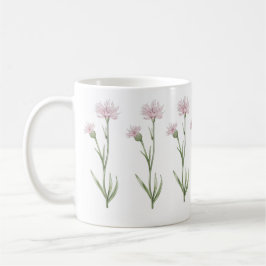 Taza De Café Impresión floral ilustrada de mano de bonito