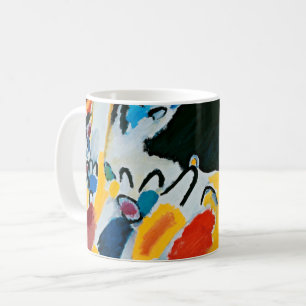 Taza De Café Impresión III Concierto Pintura Abstracta de Kandi