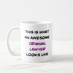 Taza De Café impresionante abogado criminal
