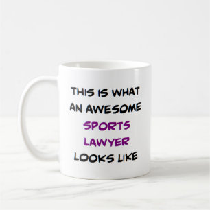 Taza De Café impresionante abogado de deportes