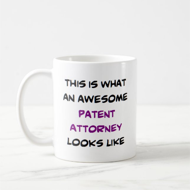 Taza De Café impresionante abogado de patentes (Izquierda)
