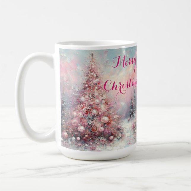 Taza De Café Impresionante árbol de Navidad (Izquierda)