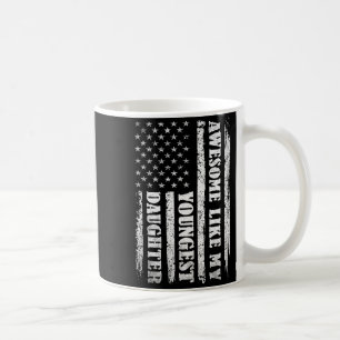 Taza De Café Impresionante como mi hija menor Hombres divertido